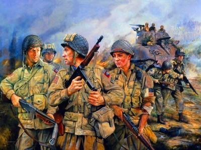 Главное отличие американских солдат от Советских Воинов времен Великой Отечественной?
