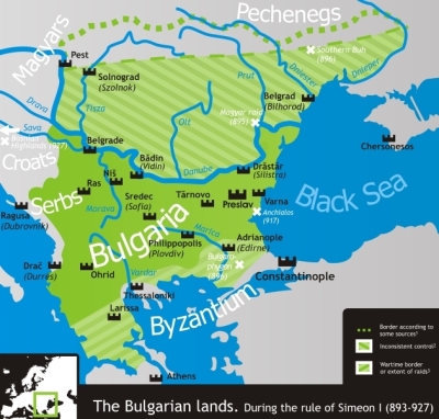 Болгаро-византийское противостояние в IX веке